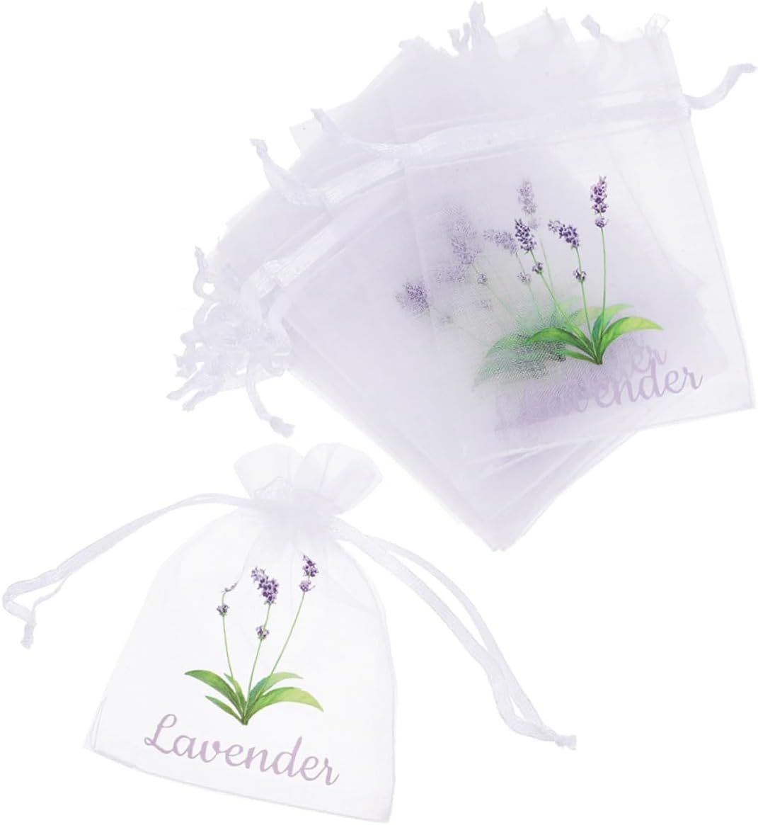50pcs Empty Sachet Bags for Lavender and Rose Petals