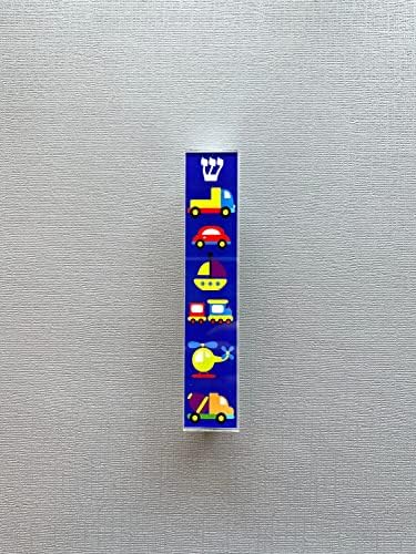 Childrens Mezuzah Scroll Case Acrylic Aluminum Waterproof 5 Inch