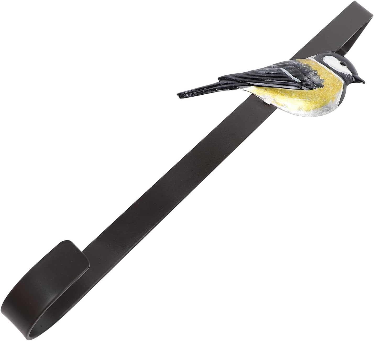 Gonetre Front Door Hanger Hook Wreath Metal Wrought Iron Bird Shape Vintage Farmhouse Supplies