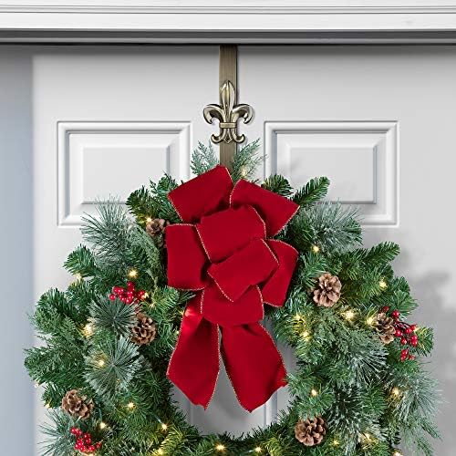 Haute Decor Adjustable Wreath Hanger with 4 Icons