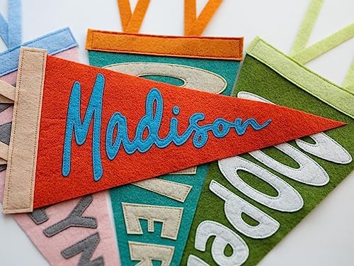 Personalized Name Pennant for Nursery Decor