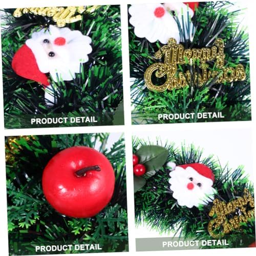 Cabilock Christmas Wreath Door Hanger Garland Snowman Decor for Wall and Party