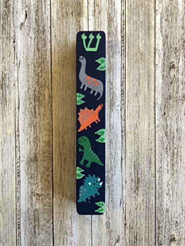 Dinosaur Mezuzah Kids Room Decor Jewish Baby Gift