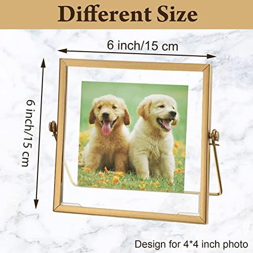 Hoteam 12 Pack 4x4 Inch Floating Frame Photo Collection
