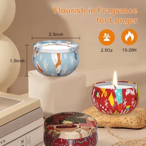 Primevolve Christmas Candle Gift Set for Women