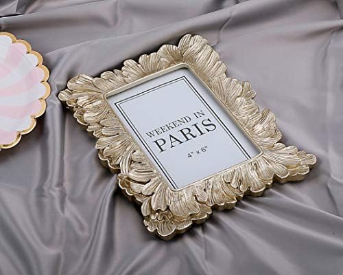 JAZPlayer 4x6 Vintage Gold Picture Frame