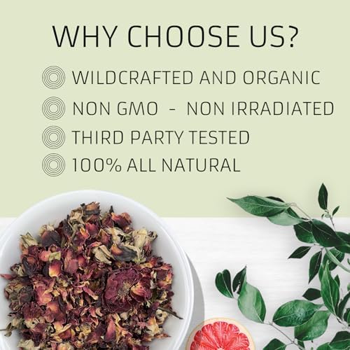 Evergreen Herbs Red Rose Buds 4 Oz Timeless Decor Craft Idea