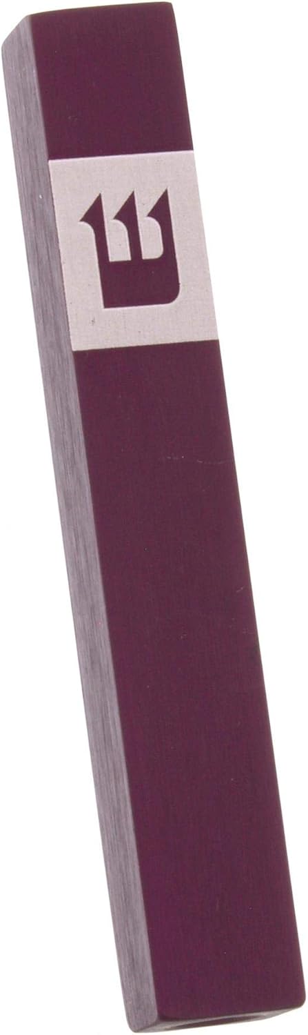 Adi Sidler Aluminium Mezuzah Case Purple
