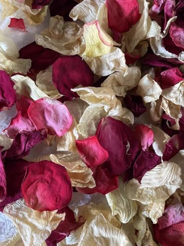 Rose Petal Sachet 50g Yellow Red Mixed Flowers Decor