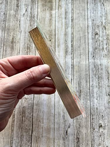 Childrens Mezuzah Scroll Case with Acrylic Aluminum Design