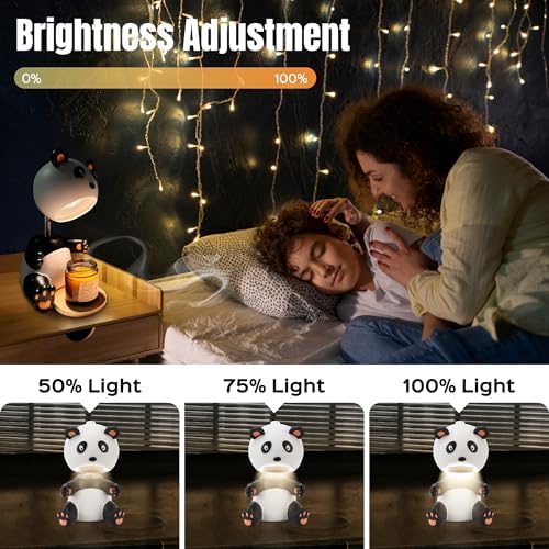 XoooX Panda Bear Candle Warmer Lamp with Timer