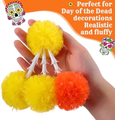 15 Pack Marigold Tuberose Tassels Halloween Decorations