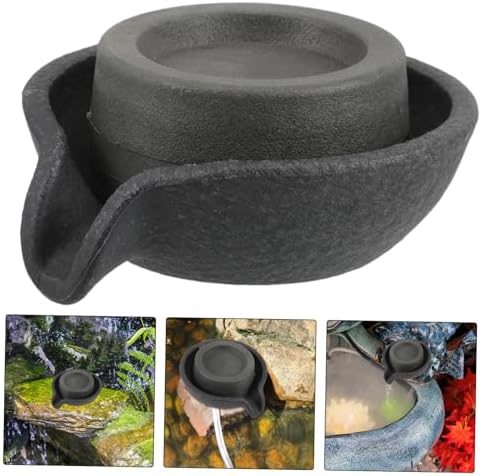 Mikikit Indoor Tabletop Fountain with Rotating Millstone