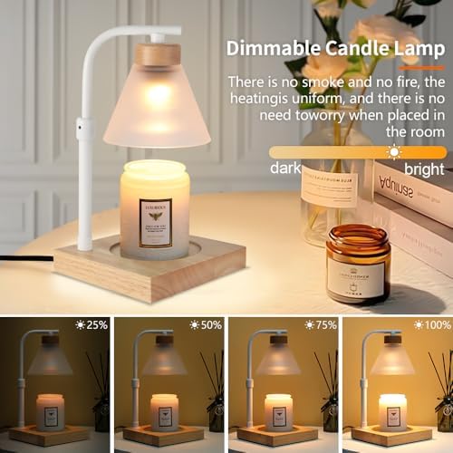 Dimmable Candle Warmer Lamp for Home Decor