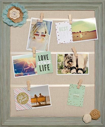 Picture Clip Board Framed 19x23 for Postcards and Photos