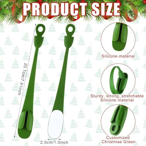 Reusable Christmas Wreath Hanger Set of 12