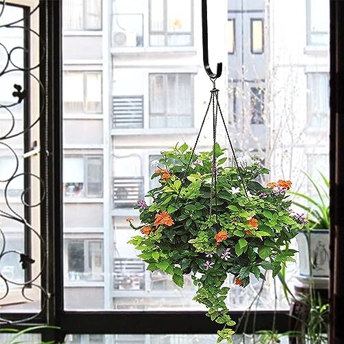 15 Inch Heavy Duty Metal Wreath Hanger 2Pcs White