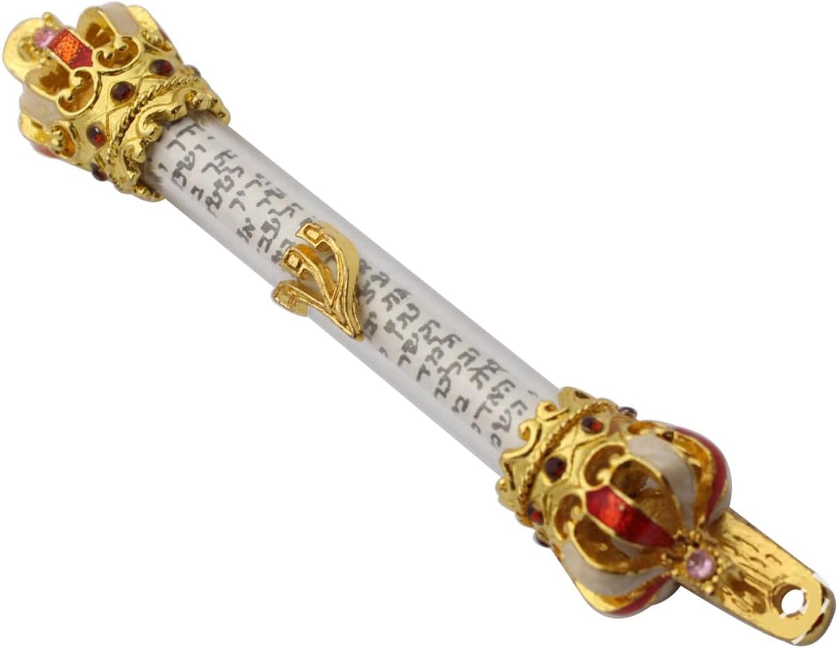 1PC Religious Holy Scroll Retro Decor Mezuzah Hanger