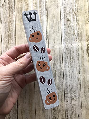 Coffee Mezuzah Fun Scroll Case for Housewarming