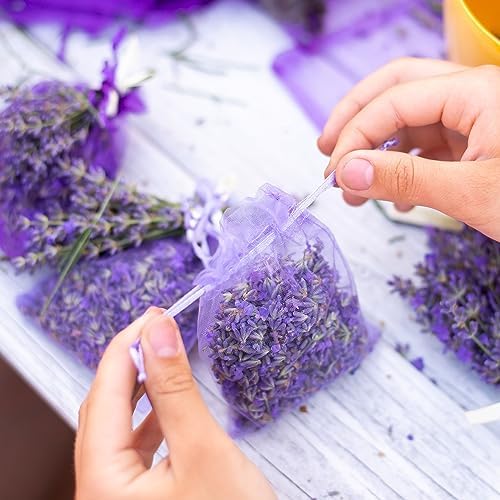 OLILLY Harvest 2022 Lavender Sachets White 12 Pack