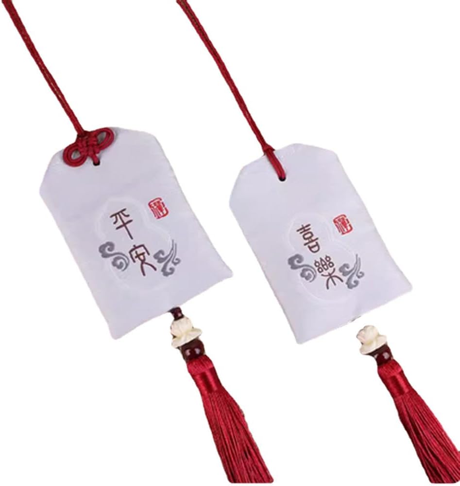 2pc Fragrant Sachet Talisman Bag Empty Pendant Minimalist Exquisite