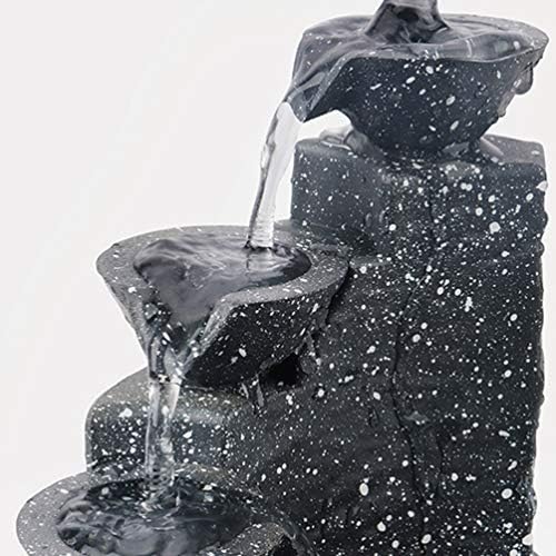 VAKUUM Multi Pot Water Fountain Tabletop Fountain Cave Waterfall Sculpture
