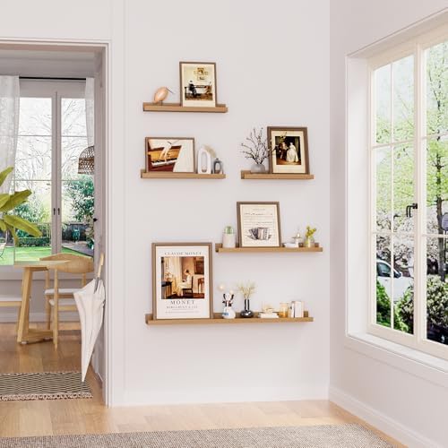 24 Inch Floating Shelf Set of 8 for Wall Decor