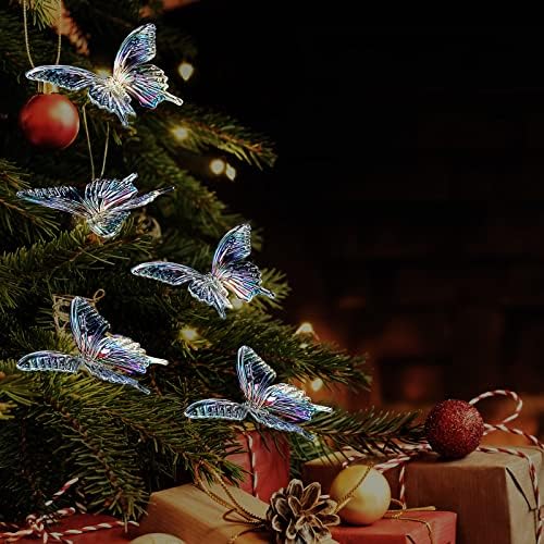 Amyhill Iridescent Butterfly Ceiling Decor 24 Pcs