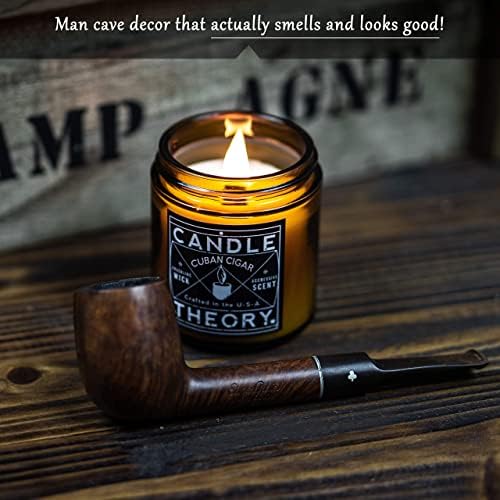 Candle Theory 3-Piece Scented Candle Set for Man Cave Decor