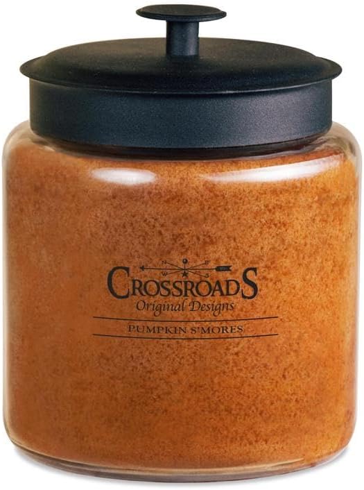 Crossroads Pumpkin SMores Jar Candle 96 Oz