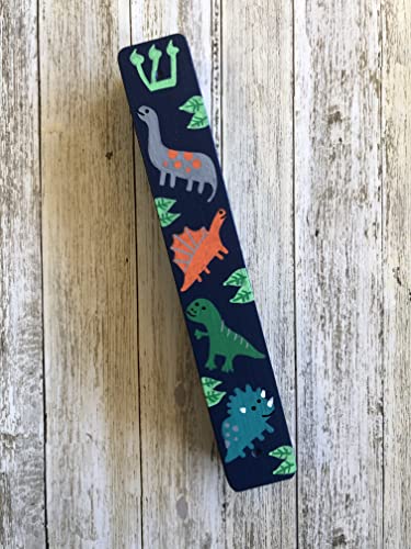 Dinosaur Mezuzah Kids Room Decor Jewish Baby Gift