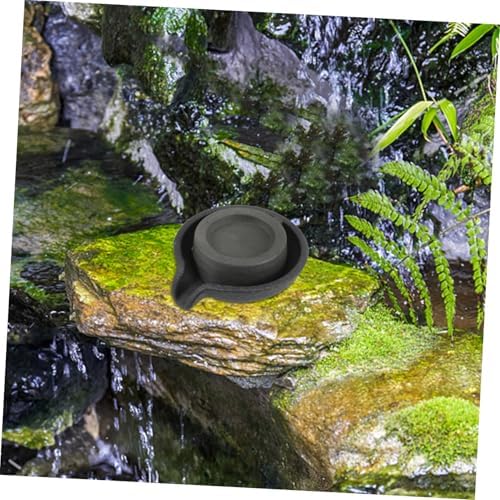 DIYEAH Tabletop Water Fountain with Rotating Millstone