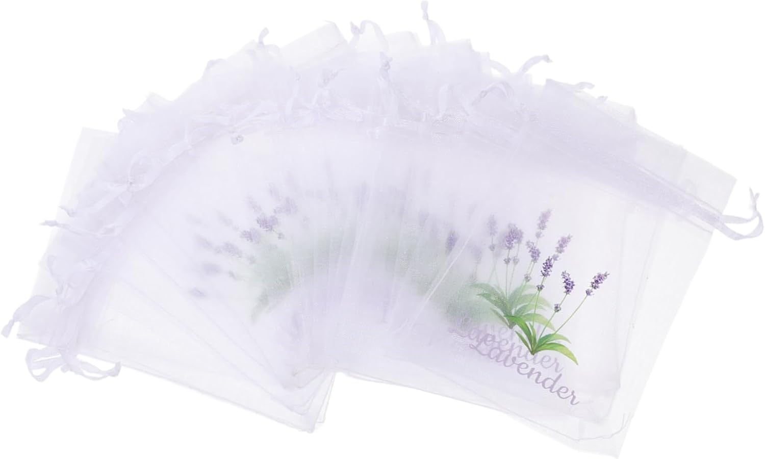 SOLUSTRE 20pcs Empty Drawstring Sachet Bags for Wedding Favor and Decor