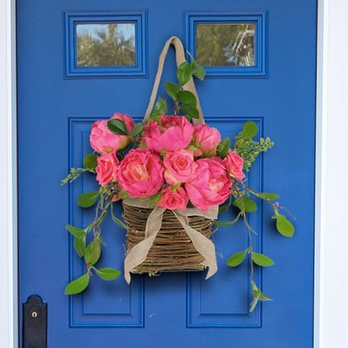 Artificial Rose Flowers Wreath for Doors and Windows