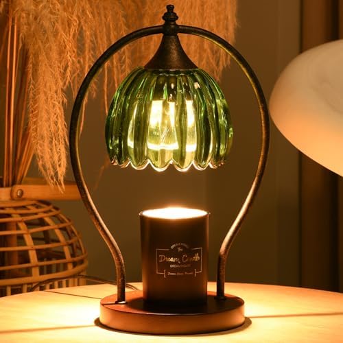 Timer Candle Warmer Lamp with 2 Bulbs