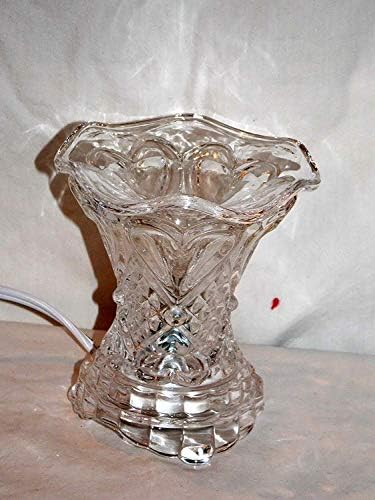Heart Shape Electric Oil Lamp Night Light with Dimmer
