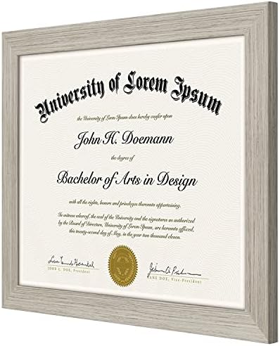 Americanflat 85x11 Diploma Frame Set of 2