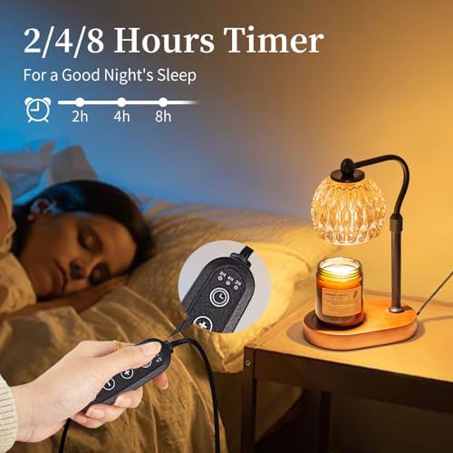 Romadedi Candle Warmer Lamp with Timer