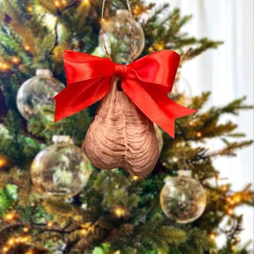 Funny 3D Christmas Ball Hanging Ornament