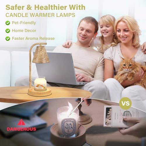 Hong-in Candle Warmer Lamp with Timer and Dimmer