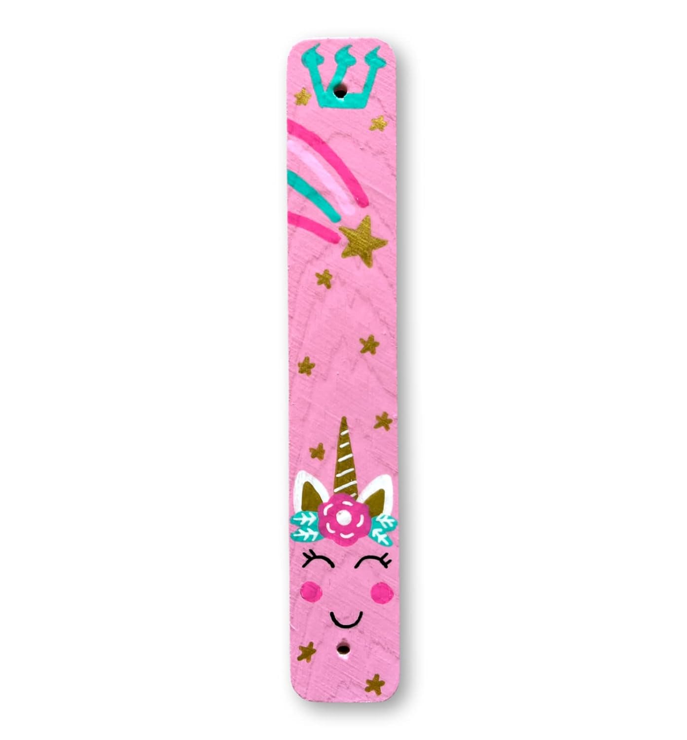 Unicorn Mezuzah Scroll Case for Kids
