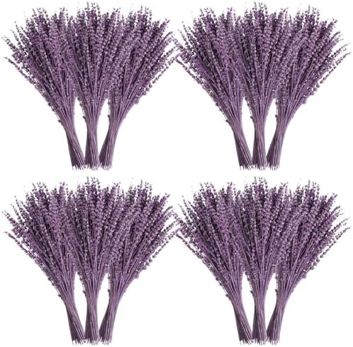 Uieke 12Pack Dried Lavender Flowers Bouquet
