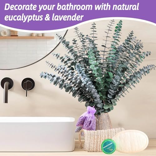 35 Pcs Dried Eucalyptus Lavender Sachets Set