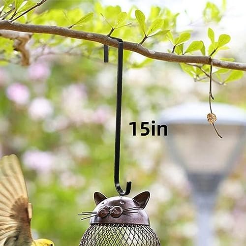 15 Inch Heavy Duty Metal Wreath Hanger 2Pcs White