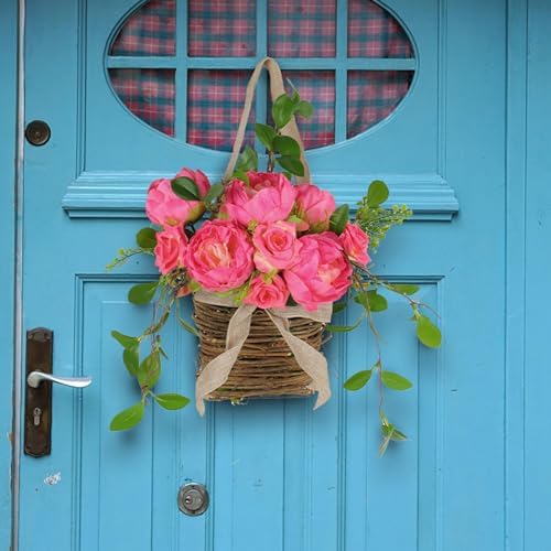 Artificial Rose Flowers Wreath for Doors and Windows