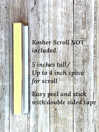 Dog Mezuzah Scroll Case Acrylic Aluminum Waterproof