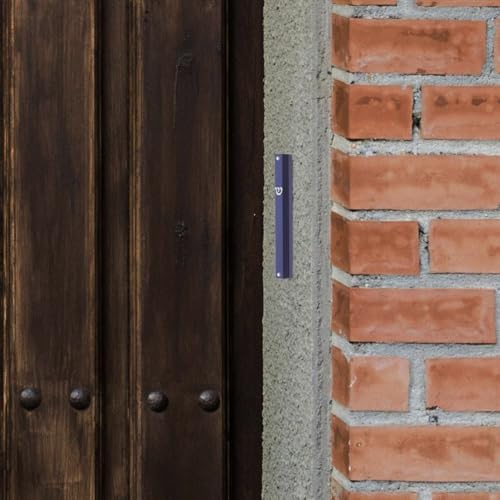 Vaguelly Metal Mezuzah Scroll Door Blessing Decor