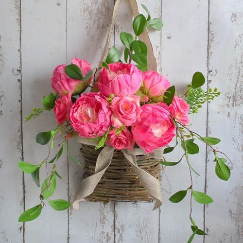 Artificial Rose Flowers Wreath for Doors and Windows