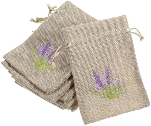 Luxshiny Lavender Scented Linen Sachets 10pcs