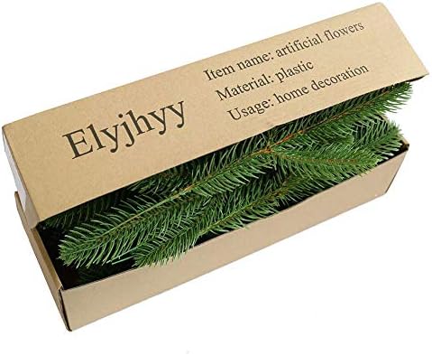 30pcs Artificial Pine Branches for Garland Wreath Christmas Home Decor